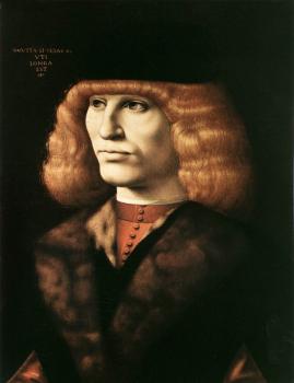 喬瓦尼 安佈羅吉奧 德 普瑞迪斯 Portrait of a Young Man 喬瓦尼 安佈羅吉奧 德 普瑞迪斯 Portrait of a Young Man